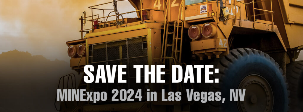 Save the Date: MINExpo 2024 in Las Vegas, NV